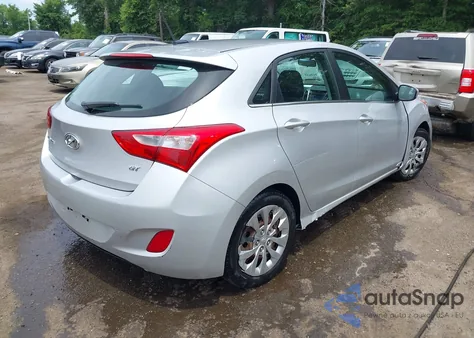 2016 Hyundai Elantra Gt from USA, damaged, VIN KMHD35LH7GU338517